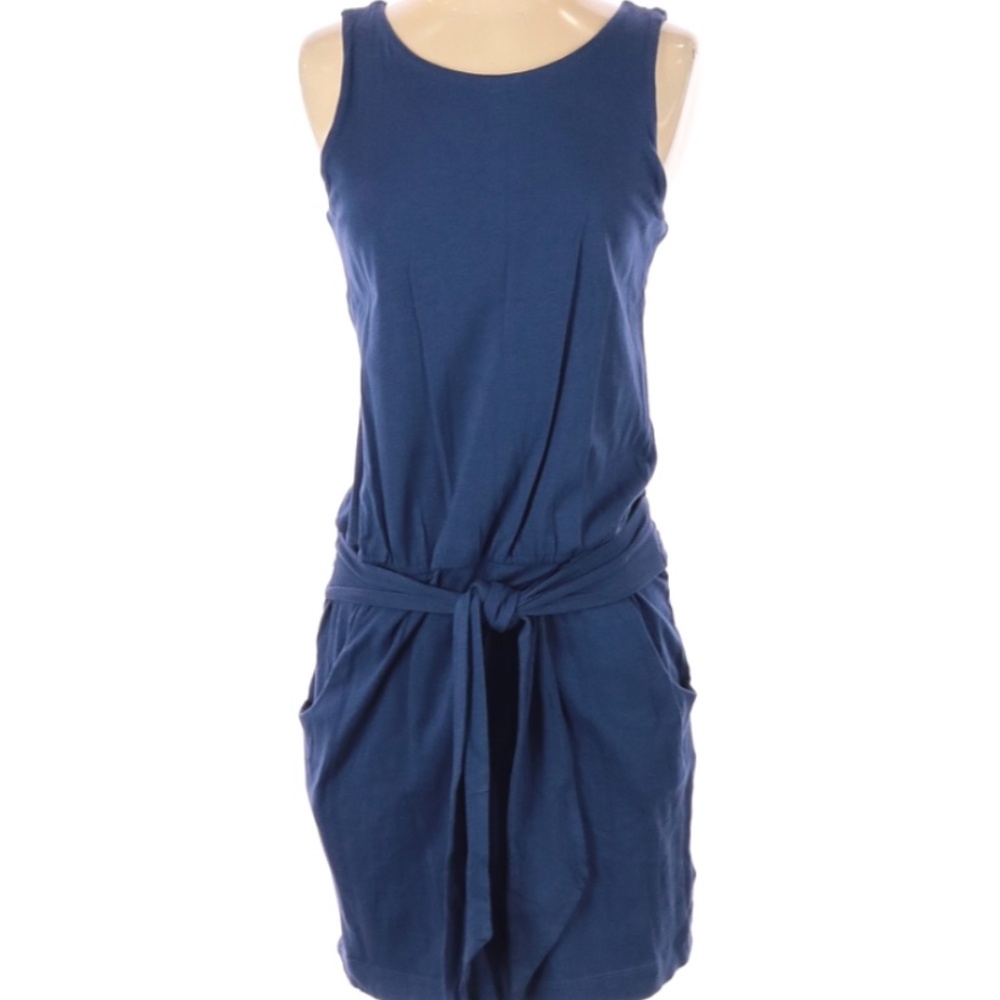THEORY - BLUE COTTON DRESS